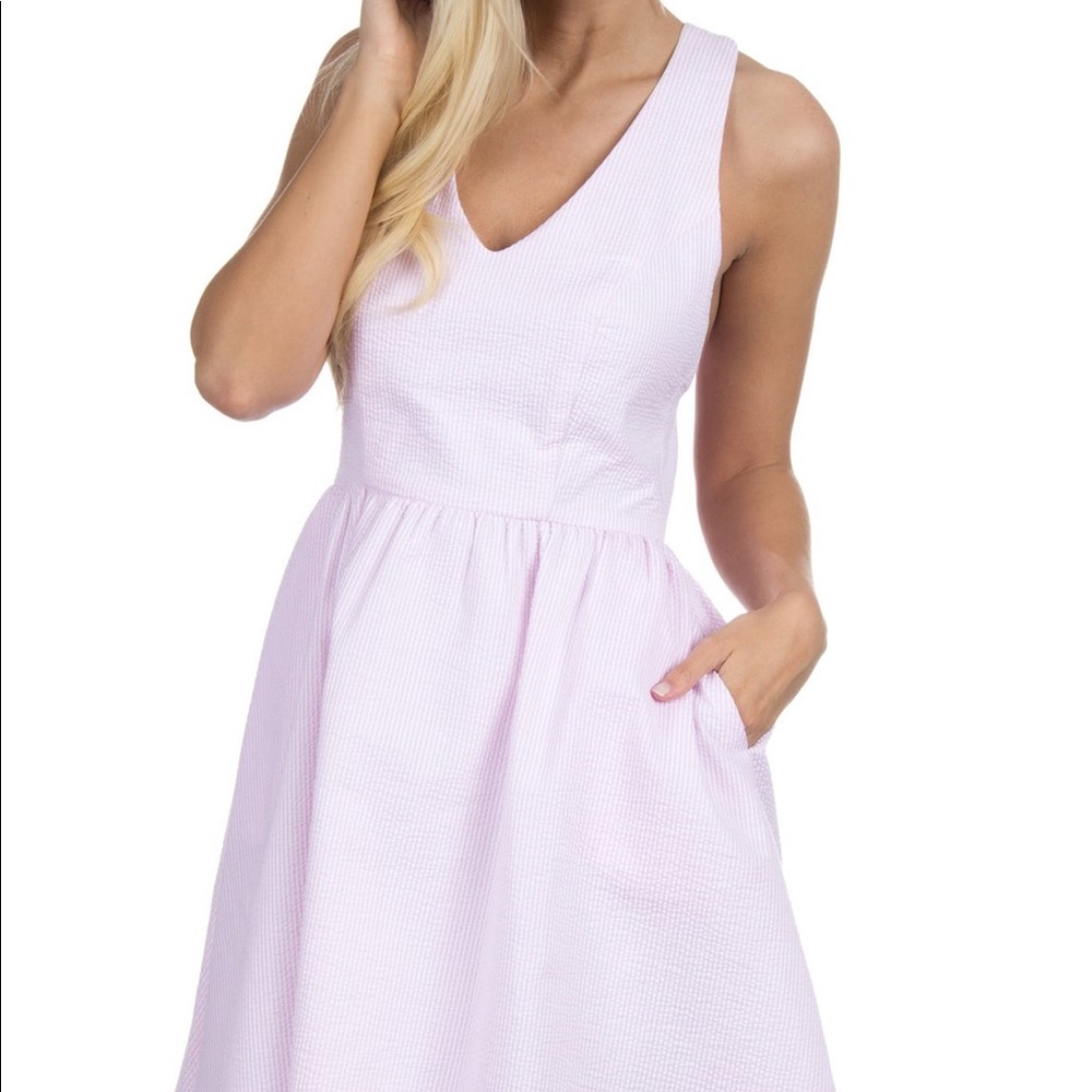 Lauren James Seersucker Dress
